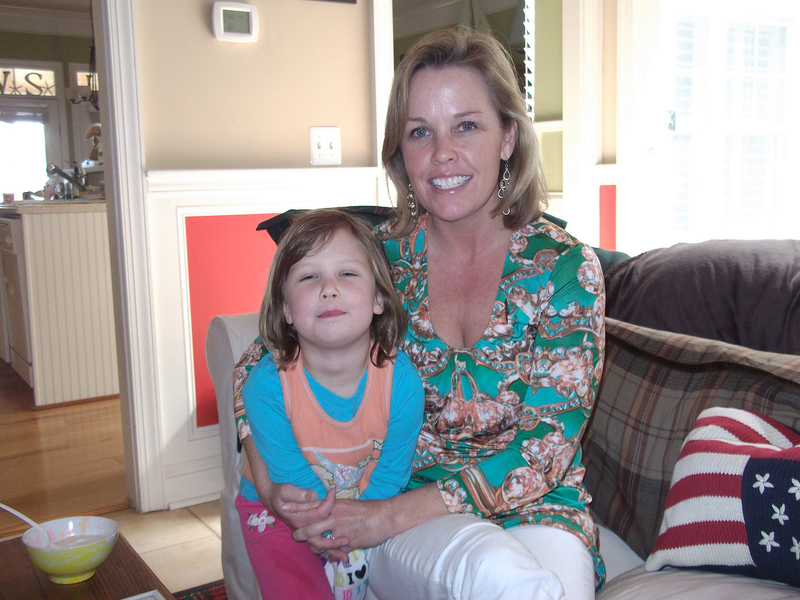 Tracey Gross enjoys spending time at home in The Peninsula with youngest daughter Lindsay. BY RACHEL SWICK MAVITY